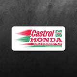 Castrol for Honda Sticker
