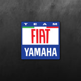 Fiat Team for Yamaha Sticker