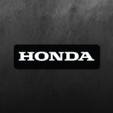 Rectangular Logo Sticker for Honda