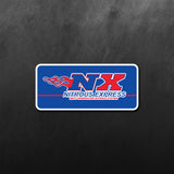 NX Nitrous Express Logo Sticker