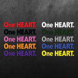 One Heart for Honda Sticker