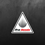 Pro Honda Oil Sticker