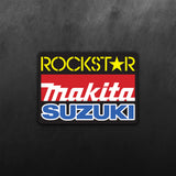Rockstar Makita for Suzuki Sticker