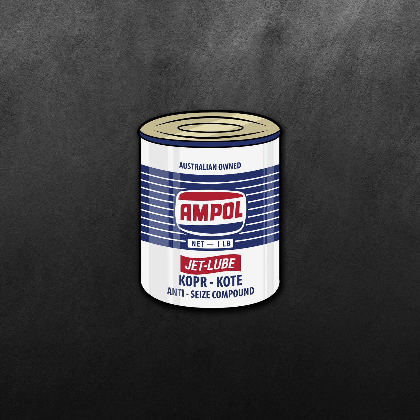 Ampol Oil and Sticker