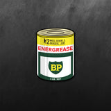 BP Energrease and Tin Oil Sticker