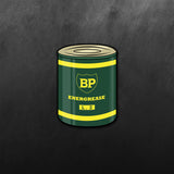 BP Energrease and Tin Oil L2 Sticker