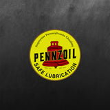 PENNZOIL Oil Sticker