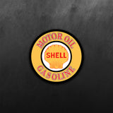 SHELL Oil Sticker