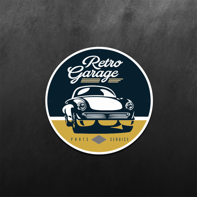 Retro Garage Sticker