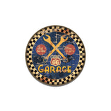 Distress Route 66 Garage Sticker