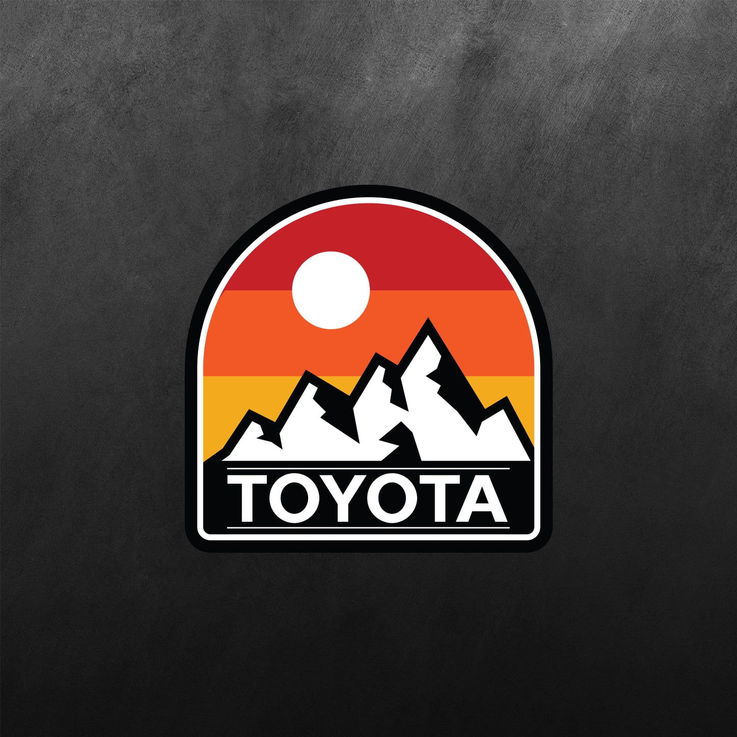 4WD Mountain Adventure Surfing & Camping Decal Stickers