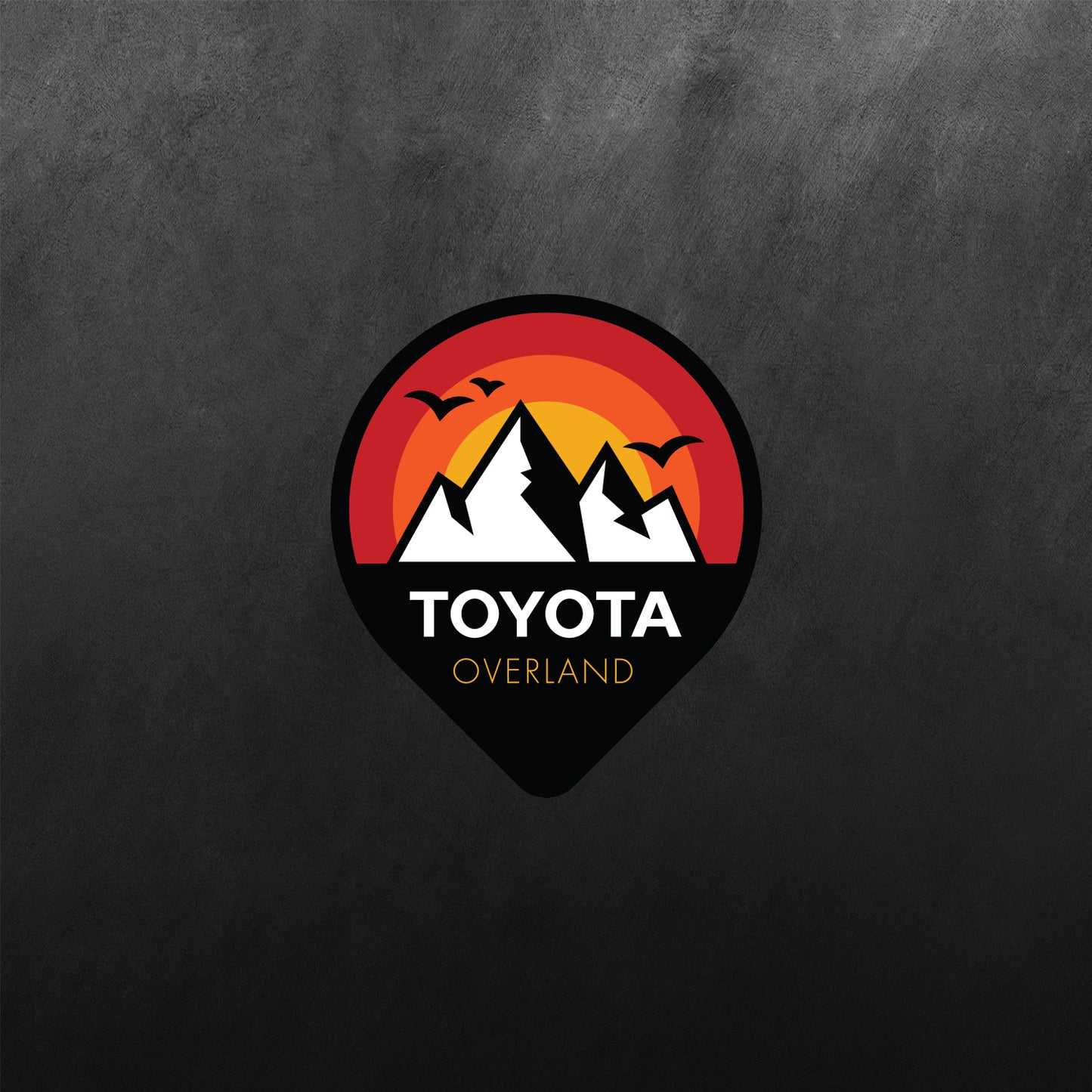4WD Mountain Adventure Surfing & Camping Decal Stickers