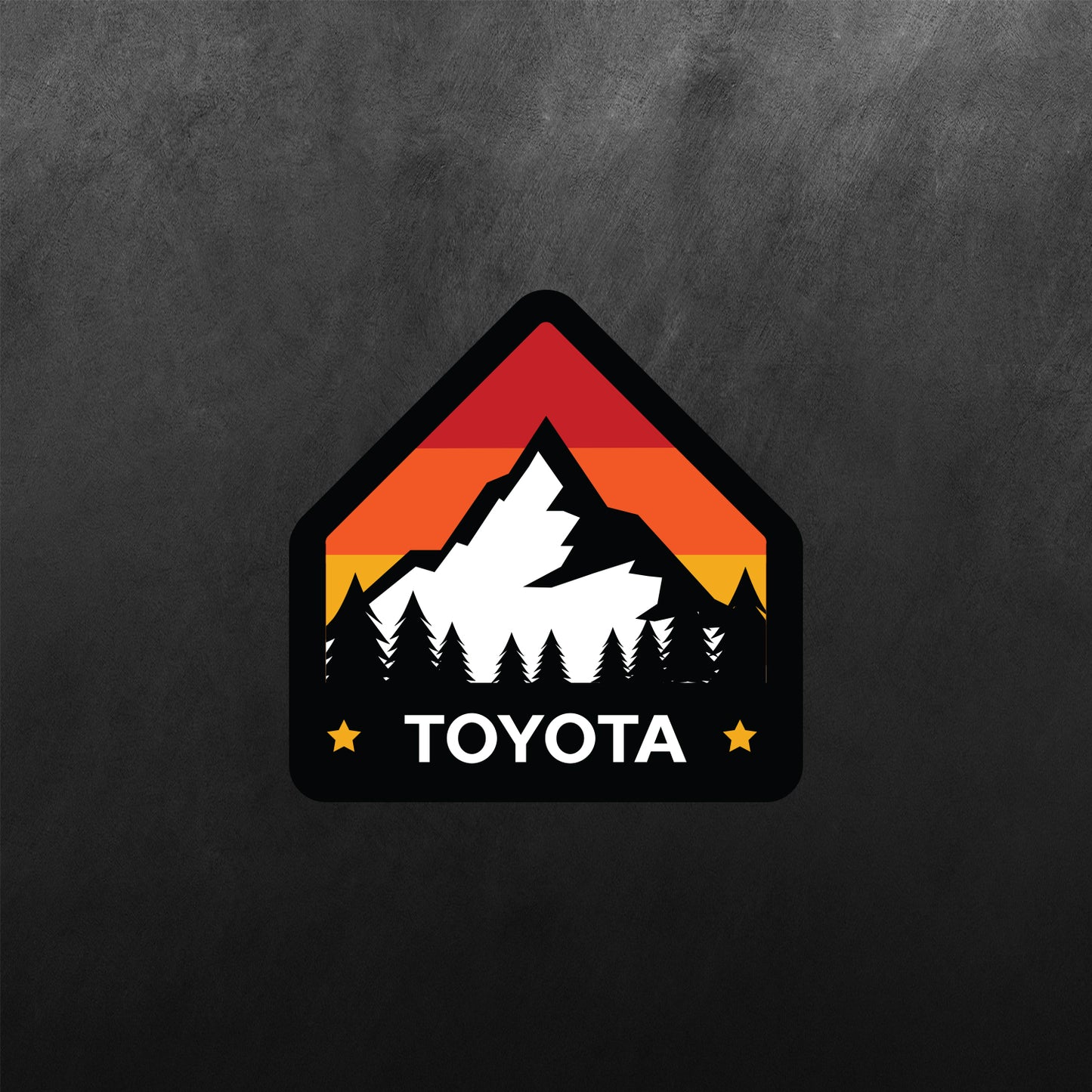 4WD Mountain Adventure Surfing & Camping Decal Stickers