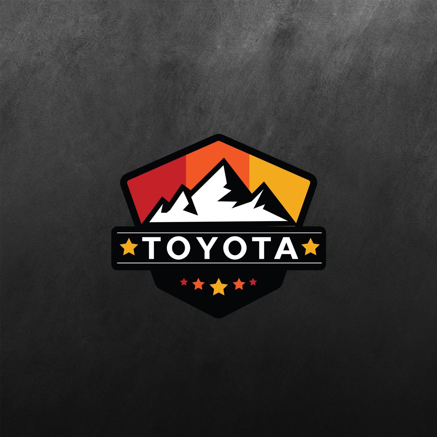 4WD Mountain Adventure Surfing & Camping Decal Stickers