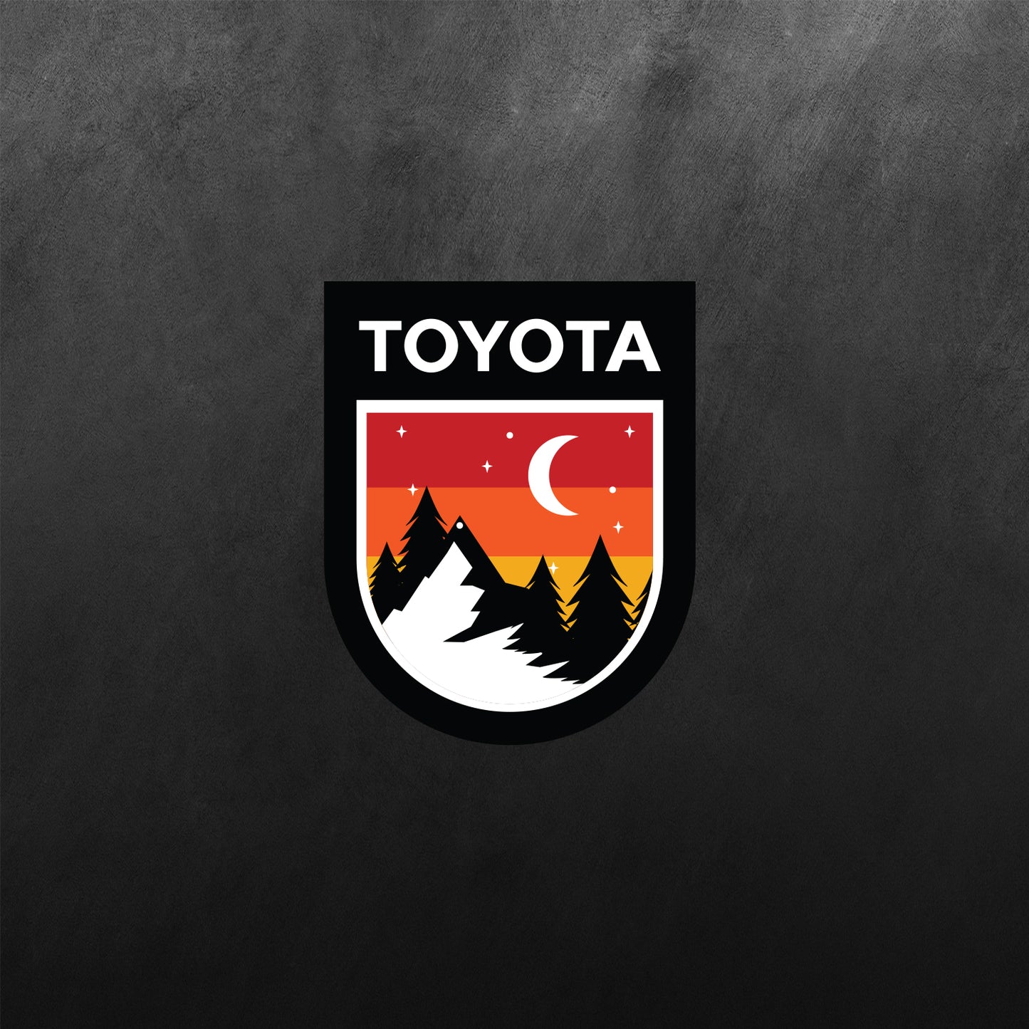 4WD Mountain Adventure Surfing & Camping Decal Stickers