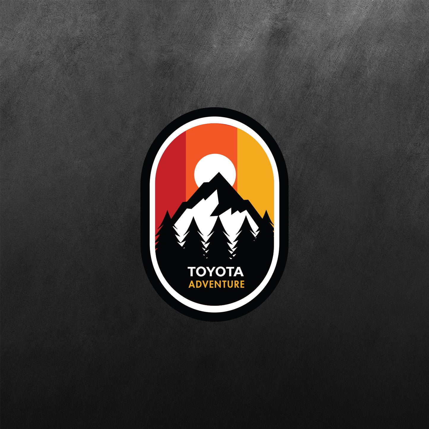 4WD Mountain Adventure Surfing & Camping Decal Stickers