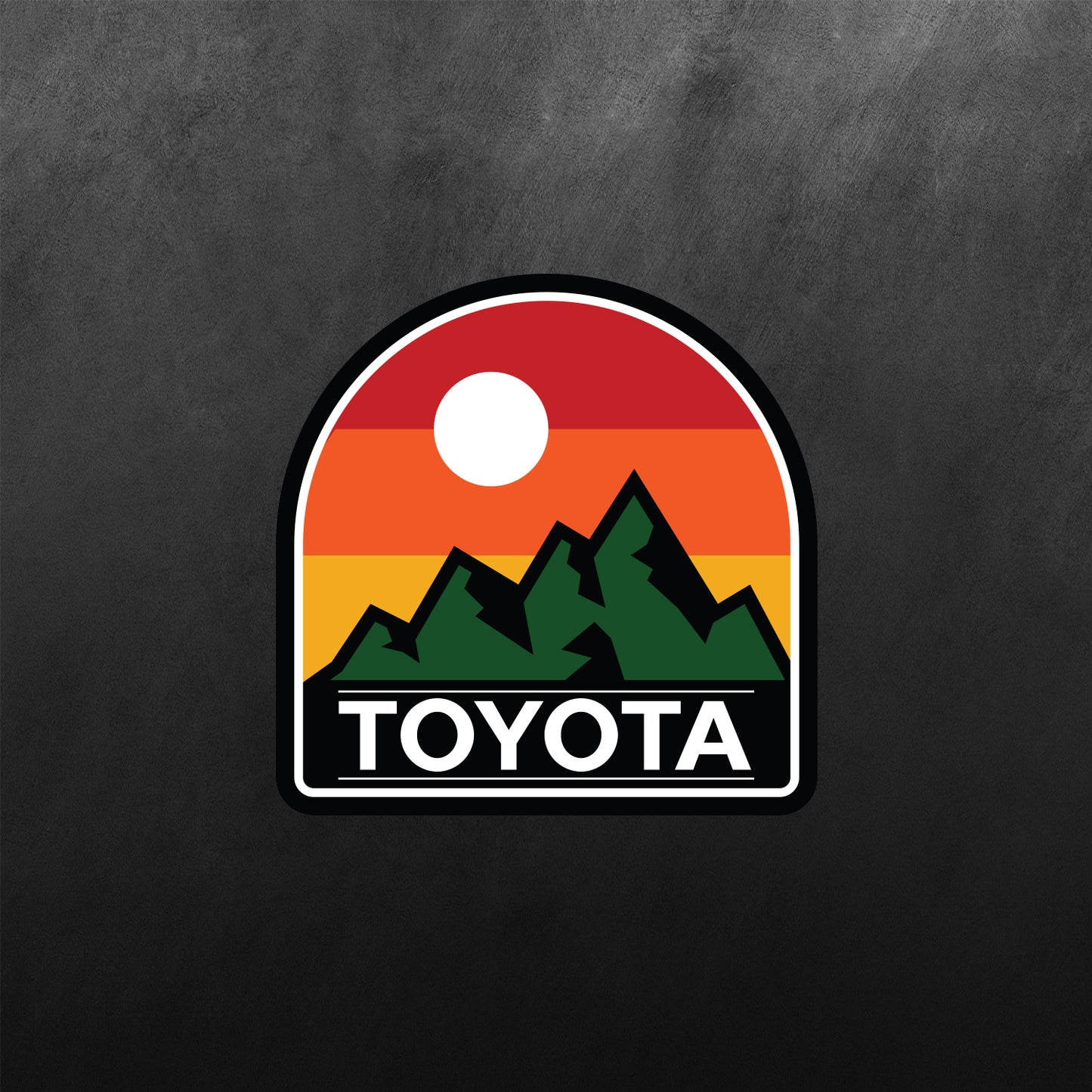 4WD Mountain Adventure Surfing & Camping Decal Stickers