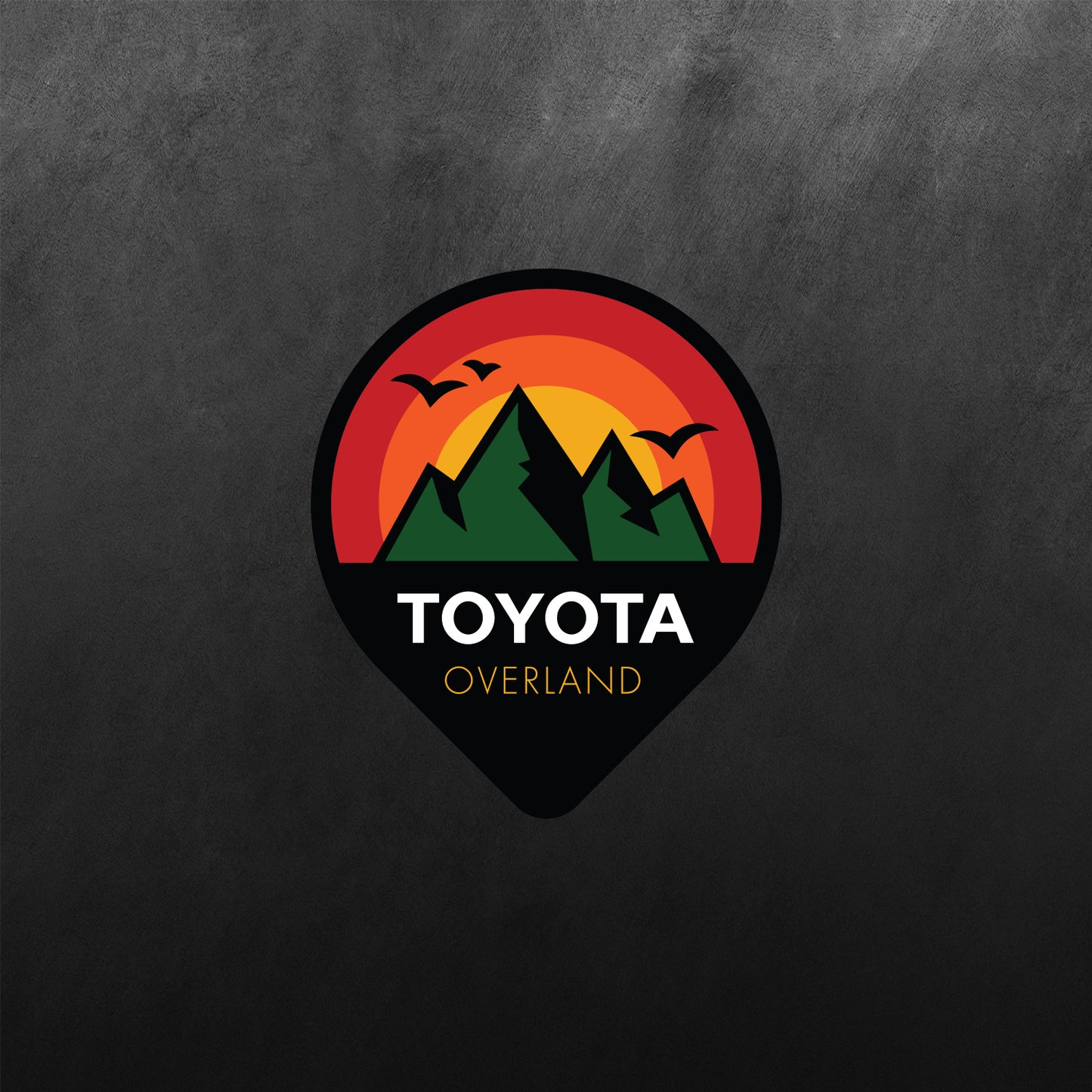 4WD Mountain Adventure Surfing & Camping Decal Stickers