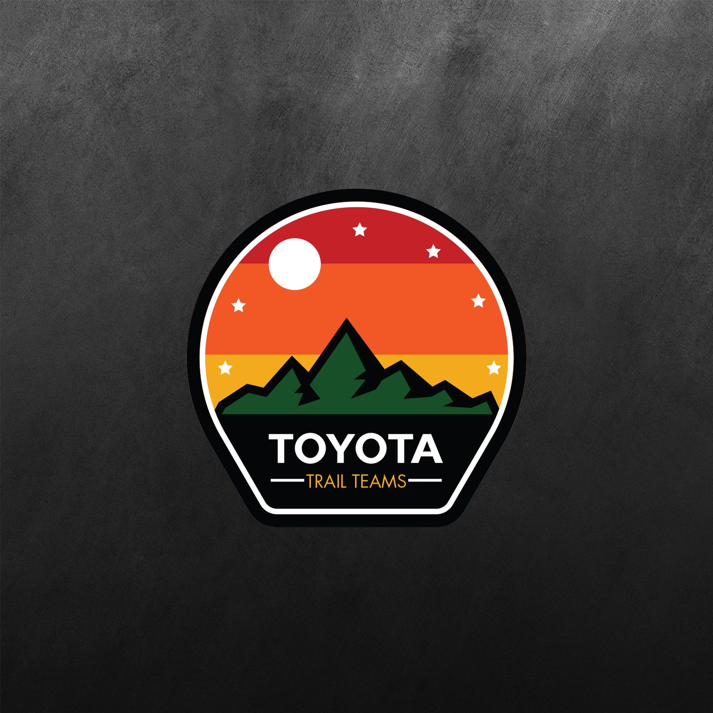 4WD Mountain Adventure Surfing & Camping Decal Stickers