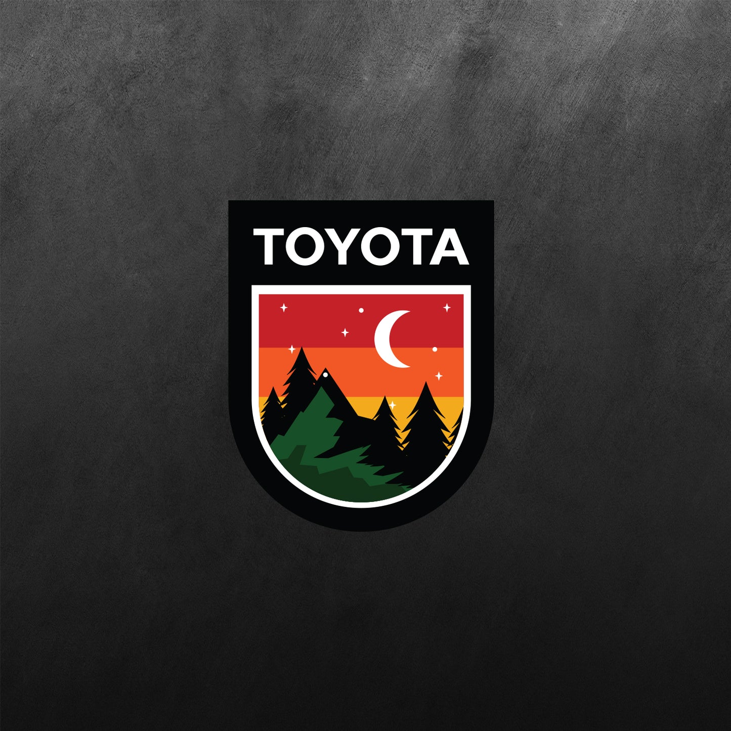 4WD Mountain Adventure Surfing & Camping Decal Stickers