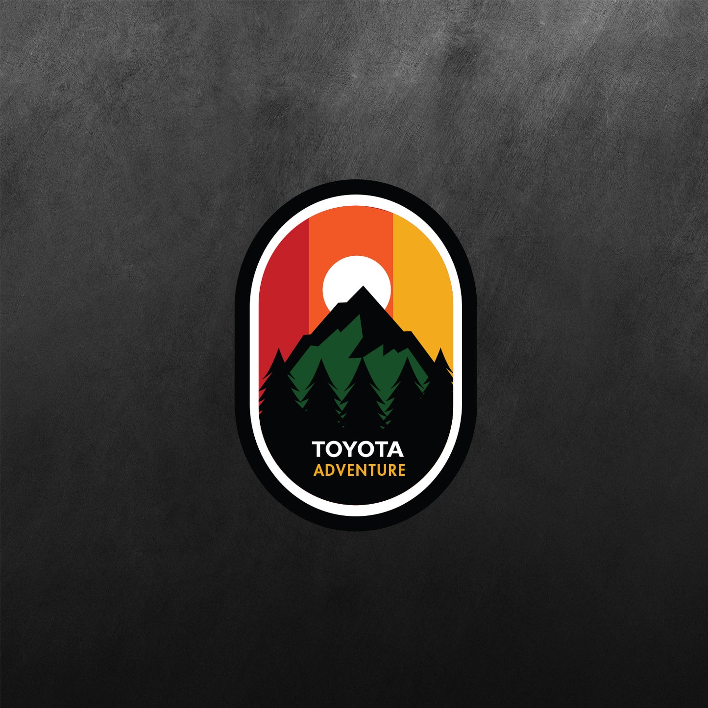 4WD Mountain Adventure Surfing & Camping Decal Stickers