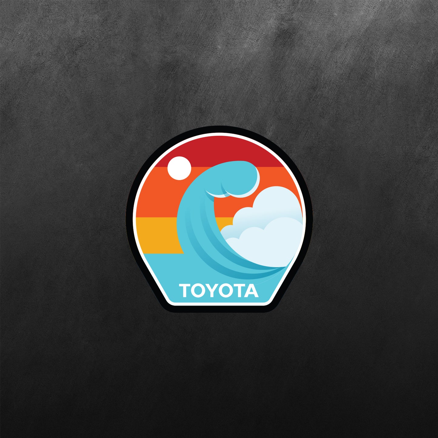 4WD Mountain Adventure Surfing & Camping Decal Stickers