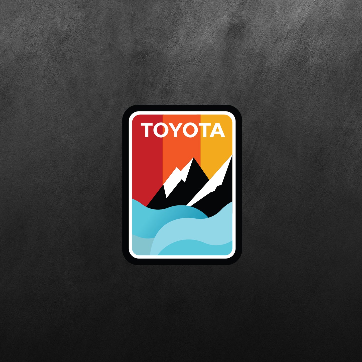 4WD Mountain Adventure Surfing & Camping Decal Stickers