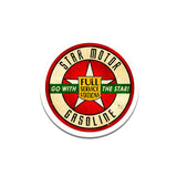 Star Motor Gasoline Sticker