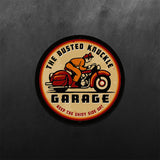 Retro Style Bike Garage Sticker