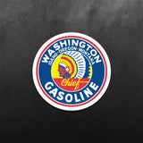 Washington Chief Gasoline Sticker