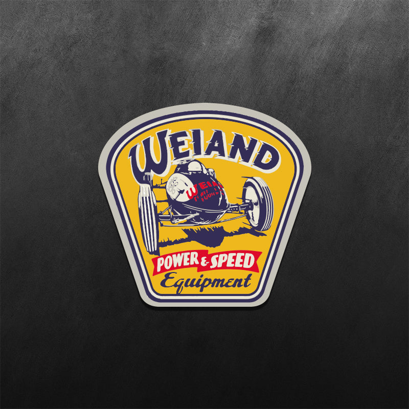 Weiand Power Speed Sticker