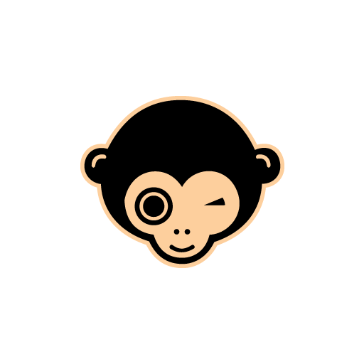JDM Ape Wink Sticker-0