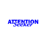 Attention Seek Sticker-0
