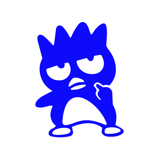 Badtz Maru F*ck Sticker-0