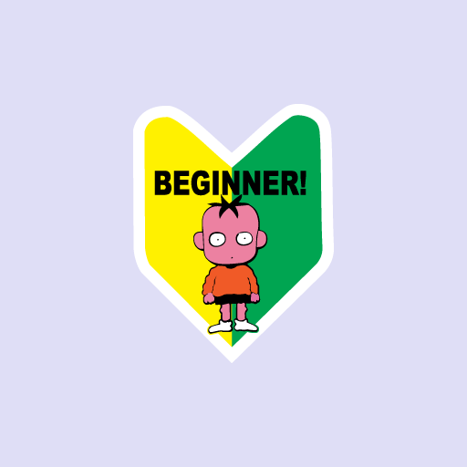 JDM Beginner Sticker-0