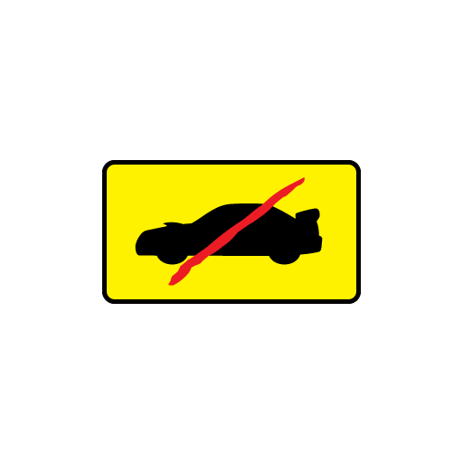 JDM No Car Sticker-0