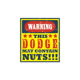 Warning May Contain Nut Sticker - Available in many options