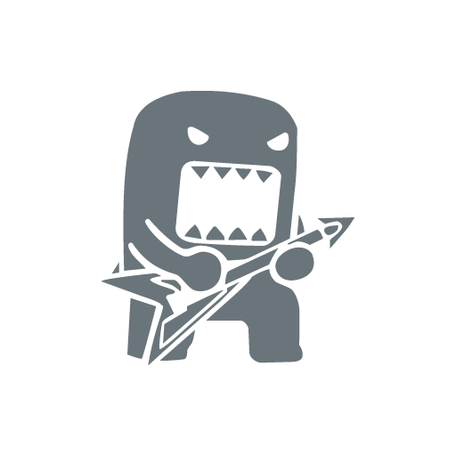 Domo Guitar Sticker-0
