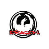 Dragon Snowboarding Logo Sticker-0