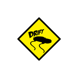 Warning Drift Sticker-0