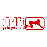 Drift Gets You Laid Sticker-0