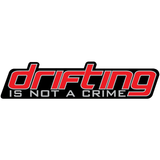 Drifting Is Not A Crime Sticker-0