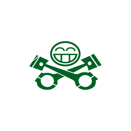 Piston Big Grin Emoticon Sticker-0