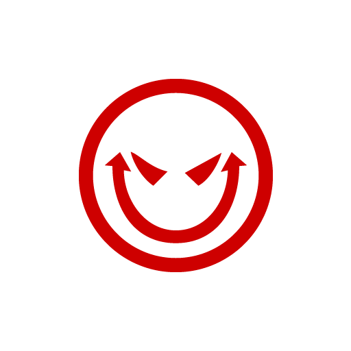 Emoticon A Sly Smile Sticker-0