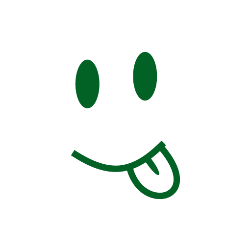 Emoticon Smile Tongue Sticker-0