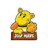 Eugene The Jeep Wave Sticker-0