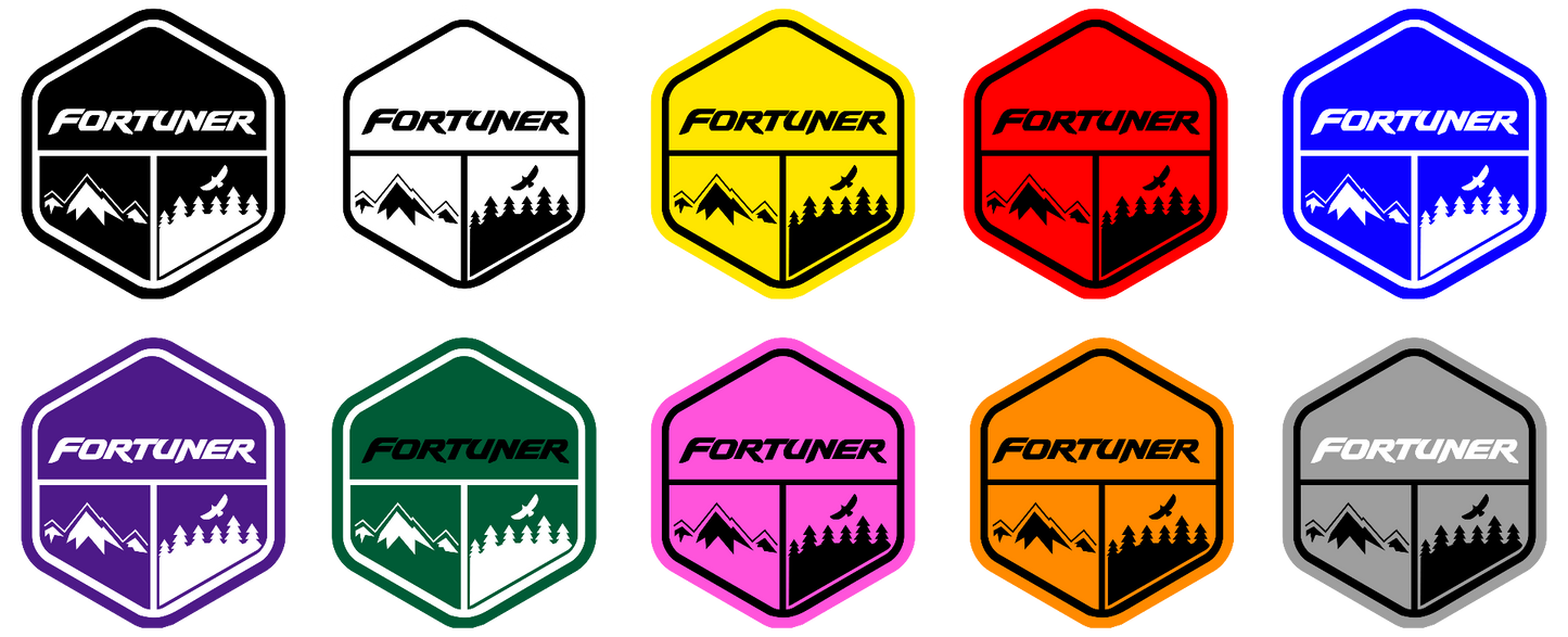 Fortuner Adventure Sticker-3241