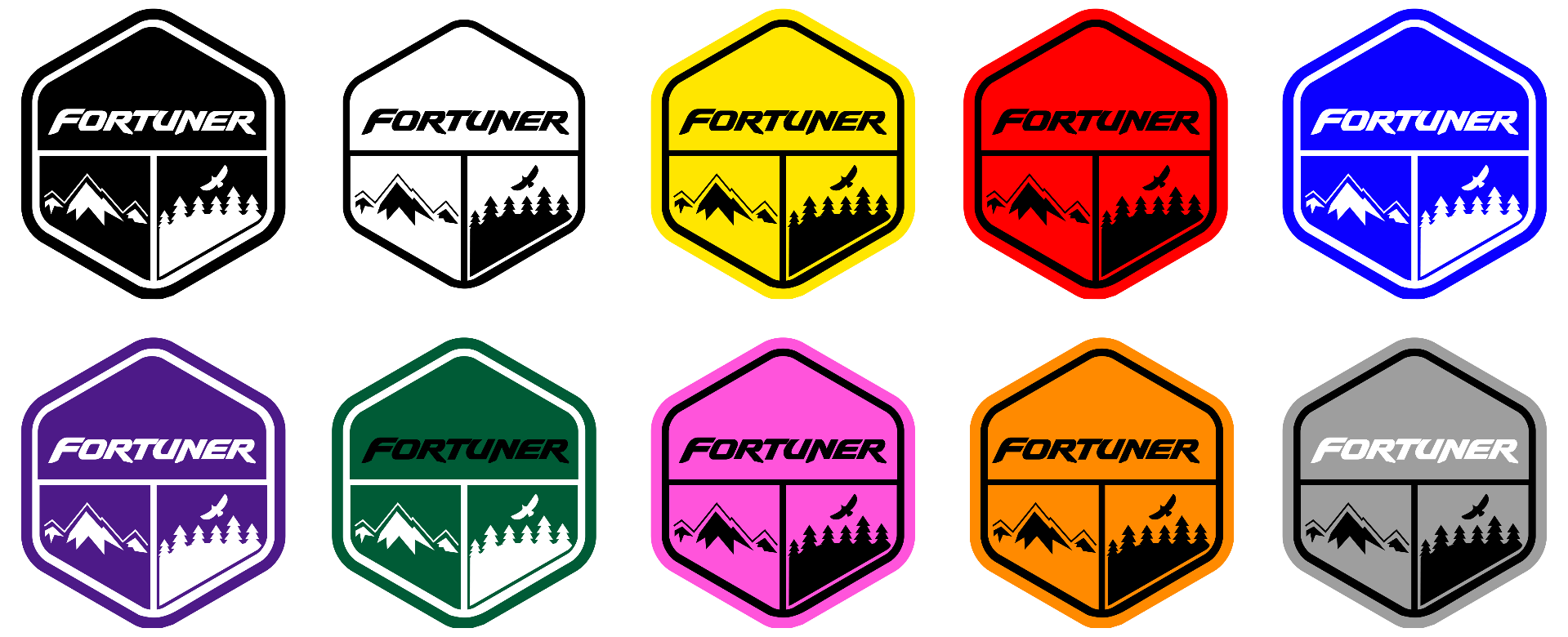 Fortuner Adventure Sticker-3241