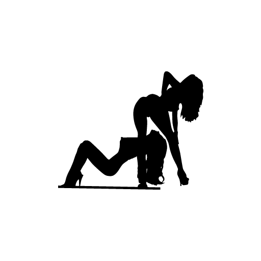 JDM Stripper Girls Sticker-0
