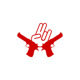 JDM Hand Gun Sticker-0